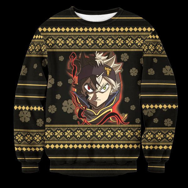 Divesart - Black Clover Christmas Unisex villapaita - Ruma joulupaita